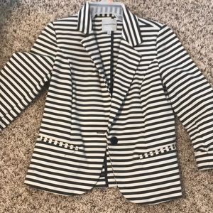 Striped blazer